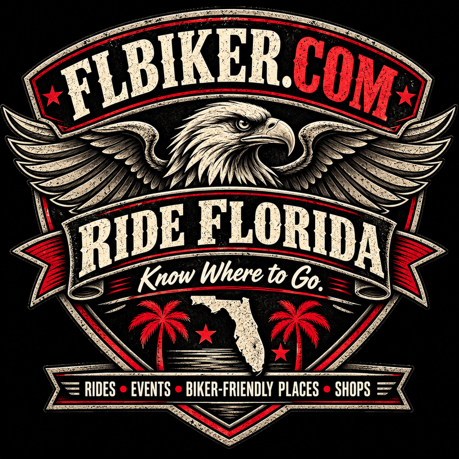 FLBiker Eagle Crest badge